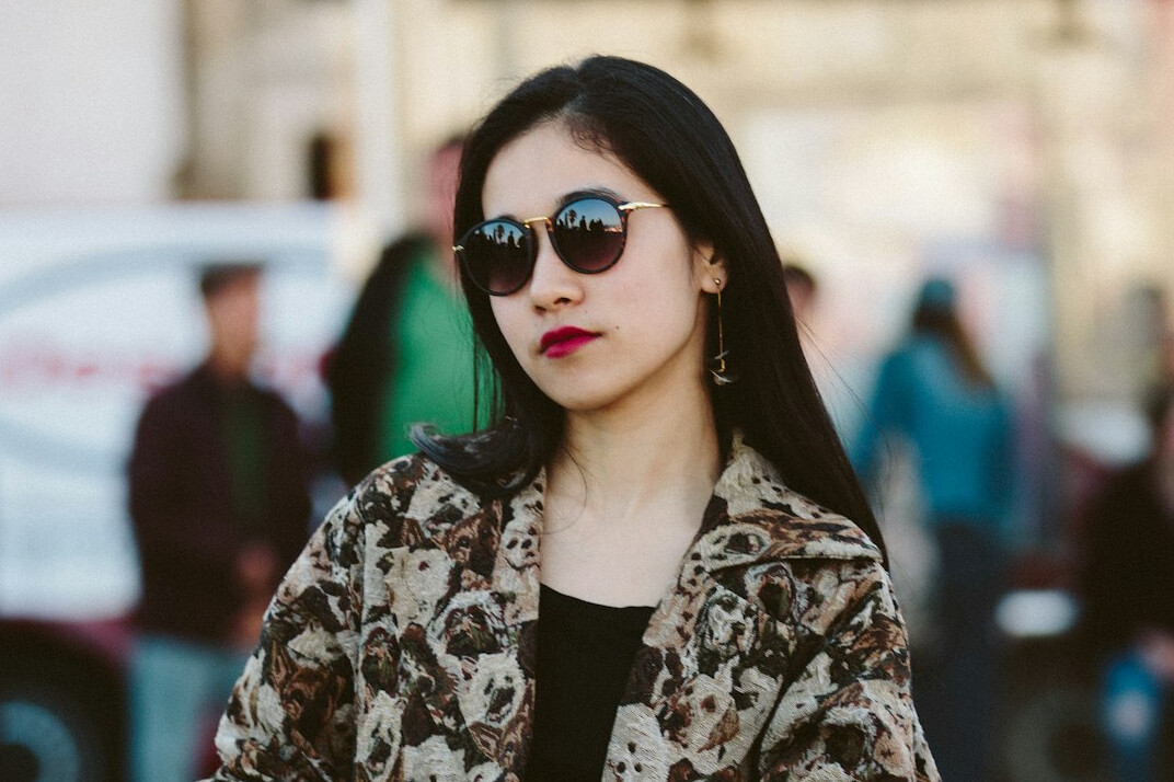 Portrait of a professional woman with dark hair